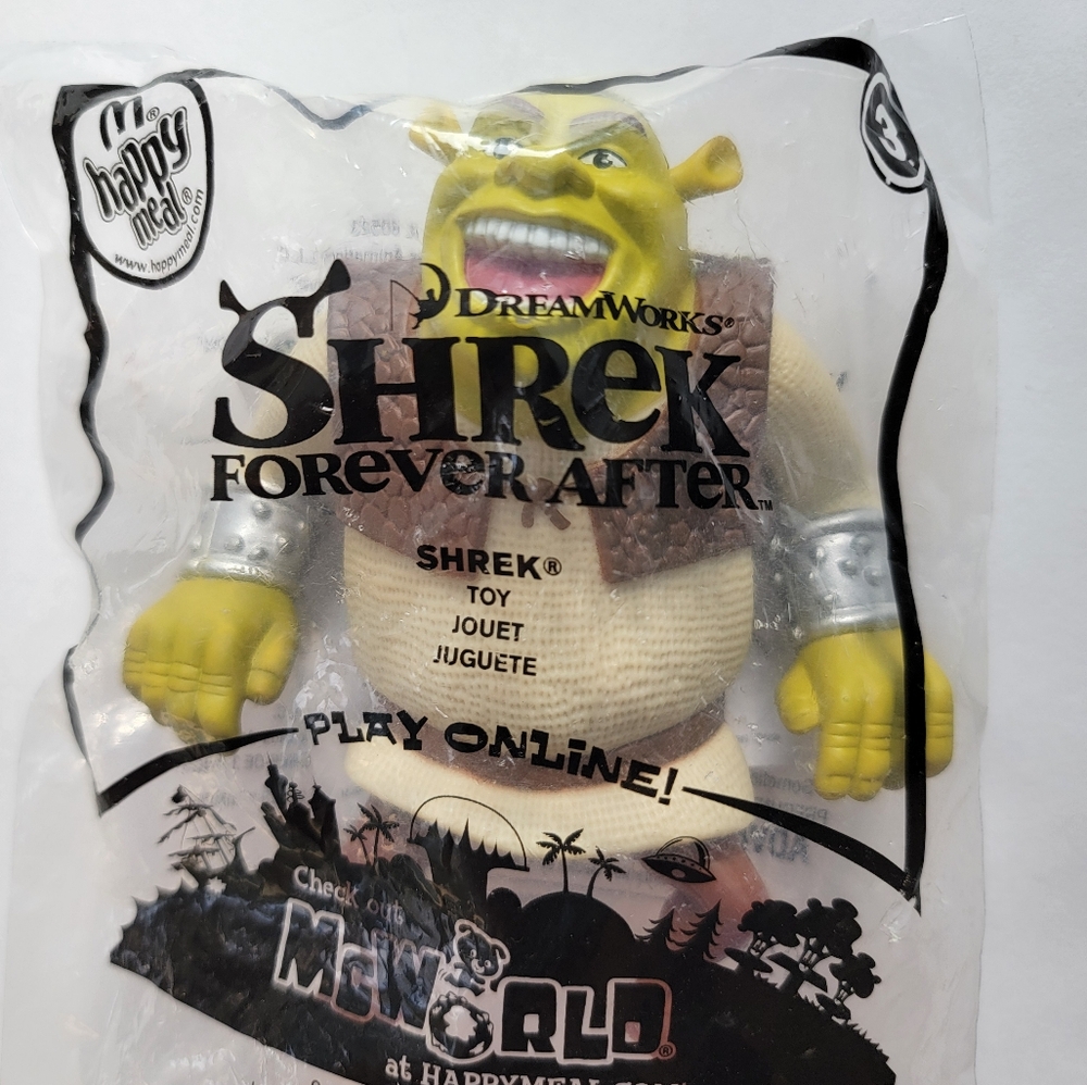 Shrek 2010 Mcdonalds Happy Meal, new in package